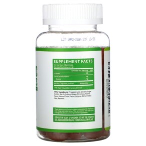 Thành phần vi chất của Havasu Nutrition Premium Probiotic Gummies Natural Fruit 60 Gummies 850008464201