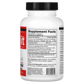 Thành phần vi chất của Health Direct SLIMit 56 Capsules 814599002310