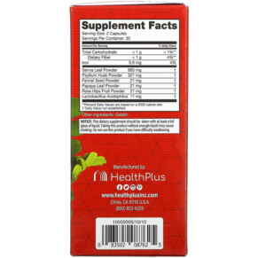 Health Plus Inc. Super Colon Cleanse 60 Capsules 3 Thành phần vi chất của Health Plus Inc. Super Colon Cleanse 60 Capsules 083502087625