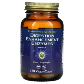 Thực phẩm chức năng HealthForce Superfoods Digestion Enhancement Enzymes 120 VeganCaps 650786000017