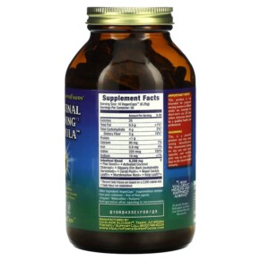 Thành phần vi chất của HealthForce Superfoods Intestinal Drawing Formula Version 7 260 Vegan Caps 650786000598