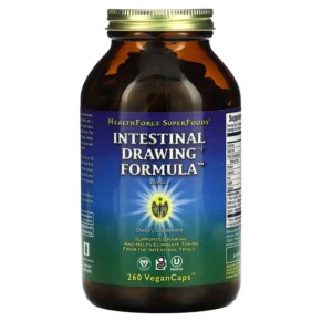 Thực phẩm chức năng HealthForce Superfoods Intestinal Drawing Formula Version 7 260 Vegan Caps 650786000598