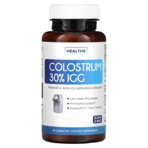 Thực phẩm chức năng Healths Harmony Colostrum 30% IGG 60 Capsules 850006500000