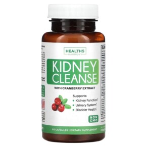 Thực phẩm chức năng Healths Harmony Kidney Cleanse 60 Capsules 636790640548