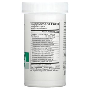 Thành phần vi chất của HealthyBiom 50 Billion CFU Probiotics 90 Veggie Capsules 898220015788