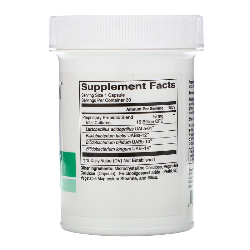HealthyBiom Adult Probiotics 15 Billion CFU 30 Veggie Capsules 2 Thành phần vi chất của HealthyBiom Adult Probiotics 15 Billion CFU 30 Veggie Capsules 898220015818