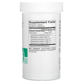 Thành phần vi chất của HealthyBiom Daily Maintenance Probiotics 5 Billion CFUs 90 Veggie Capsules 898220015849