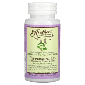 Thực phẩm chức năng Heather's Tummy Care Peppermint Oil Irritable Bowel Syndrome 90 Enteric Coated Softgels 180616000035