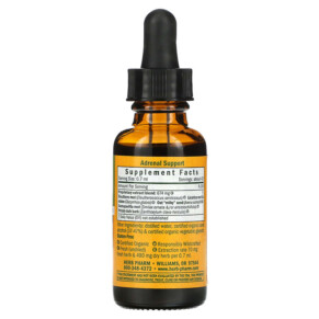 Thành phần vi chất của Herb Pharm Adrenal Support 1 fl oz (30 ml) 090900000156