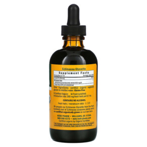 Thành phần vi chất của Herb Pharm Echinacea Alcohol-Free 4 fl oz (120 ml) 090900000750