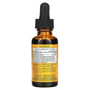 Thành phần vi chất của Herb Pharm Heart Health 1 fl oz (30 ml) 090900000071