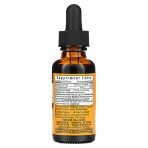 Thành phần vi chất của Herb Pharm Kid's Immune Fortifier System Builder Alcohol Free 1 fl oz (30 ml) 090700030834