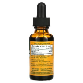 Thành phần vi chất của Herb Pharm Propolis 1 fl oz (30 ml) 090800000119