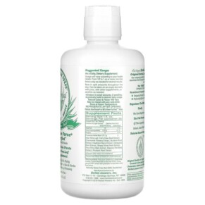 Thành phần vi chất của Herbal Answers Inc Herbal Aloe Force Raw Purified 32 fl oz (946 ml) 639764102615