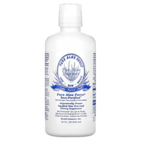 Thực phẩm chức năng Herbal Answers Inc Pure Aloe Force Liquified Aloe Vera Leaf 32 fl oz (946 ml) 639764102646