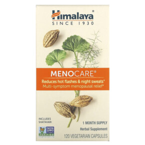 Thực phẩm chức năng Himalaya MenoCare 120 Vegetarian Capsules 605069027014