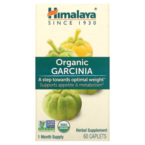 Thực phẩm chức năng Himalaya Organic Garcinia 2.300 mg 60 Caplets 605069424011
