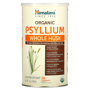 Thực phẩm chức năng Himalaya Organic Psyllium Whole Husk 12 oz (340 g) 605069064033