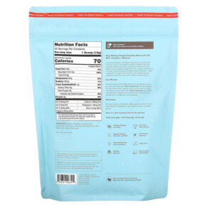 Thành phần vi chất của HVMN Keto Collagen+ Unflavored 13.2 oz (375 g) 850632006341