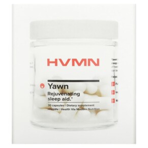 Thực phẩm chức năng HVMN Yawn Rejuvenating Sleep Aid 30 Capsules 850632006280