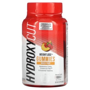 Thực phẩm chức năng Hydroxycut Gummies Mixed Fruit 90 Gummies 631656607581
