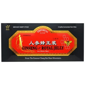 Thực phẩm chức năng Imperial Elixir Ginseng & Royal Jelly 30 Bottles 0.34 fl oz (10 ml) Each 715783393156