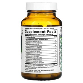 Thành phần vi chất của Innate Response Formulas Flora 50-14 Clinical Strength 60 Capsules 051494401415