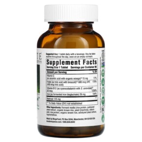 Thành phần vi chất của Innate Response Formulas Iron Response 90 Tablets 051494400104