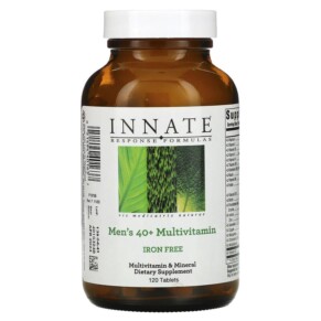 Thực phẩm chức năng Innate Response Formulas Men's 40+ Multivitamin Iron Free 120 Tablets 051494401637