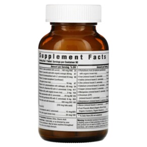 Thành phần vi chất của Innate Response Formulas One Daily 90 Tablets 051494400029