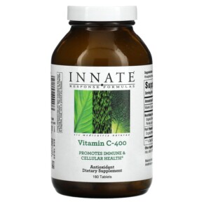 Thực phẩm chức năng Innate Response Formulas Vitamin C-400 180 Tablets 051494400173