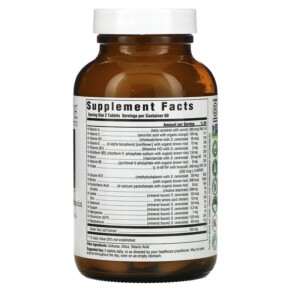 Thành phần vi chất của Innate Response Formulas Women's 55+ Multivitamin 120 Tablets 051494401651