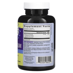 Thành phần vi chất của InnovixLabs Advanced Magnesium 150 Vegetarian Capsules 794504984552