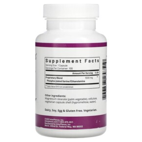 Thành phần vi chất của InterPlexus Inc. Seriphos 100 Capsules 766897258510