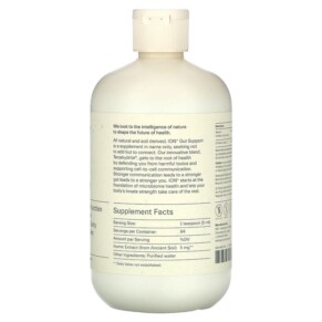 ION Intelligence of Nature Gut Support 16 fl oz (473 ml) 3 Thành phần vi chất của ION Intelligence of Nature Gut Support 16 fl oz (473 ml) 858562007407
