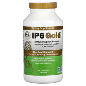 Thực phẩm chức năng IP-6 International IP6 Gold Immune Support Formula 240 Vegetarian Capsules 860005330812