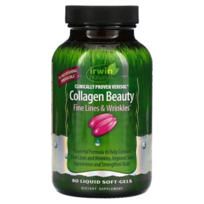 Thực phẩm chức năng Irwin Naturals Clinically Proven Verisol Collagen Beauty 80 Liquid Soft-Gels 710363592127