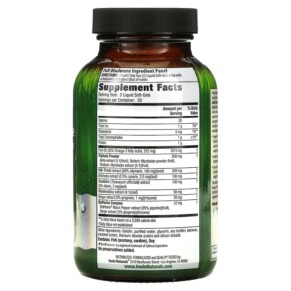 Thành phần vi chất của Irwin Naturals Daily Gentle Cleanse 60 Liquid Soft-Gels 710363568351
