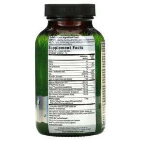 Thành phần vi chất của Irwin Naturals Deep Tissue Collagen-Pure 80 Liquid Soft-Gels 710363579869