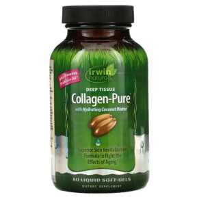 Thực phẩm chức năng Irwin Naturals Deep Tissue Collagen-Pure 80 Liquid Soft-Gels 710363579869