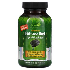 Thực phẩm chức năng Irwin Naturals Forskolin Fat-Loss Diet 60 Liquid Soft-Gels 710363584214