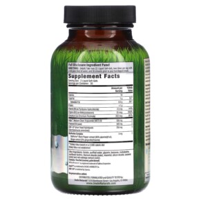 Thành phần vi chất của Irwin Naturals Gut-To-Brain Hunger Control 60 Liquid Soft-Gels 840081406038