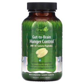 Thực phẩm chức năng Irwin Naturals Gut-To-Brain Hunger Control 60 Liquid Soft-Gels 840081406038