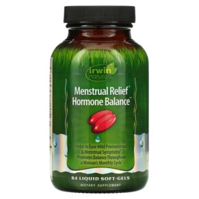 Thực phẩm chức năng Irwin Naturals Menstrual Relief Hormone Balance 84 Liquid Soft-Gels 710363578404