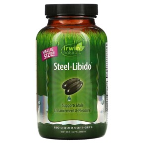 Thực phẩm chức năng Irwin Naturals Steel-Libido 150 Liquid Soft-Gels 710363578251