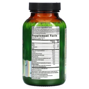Thành phần vi chất của Irwin Naturals Testosterone UP RED with Nitric Oxide Booster 60 Liquid Soft-Gels 710363585983