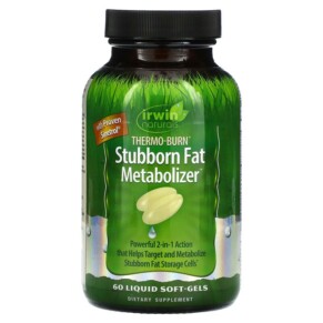 Thực phẩm chức năng Irwin Naturals Thermo-Burn Stubborn Fat Metabolizer 60 Liquid Soft-Gels 840081403600