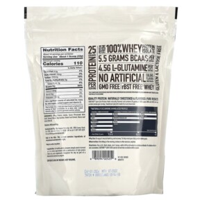 Thành phần vi chất của Isopure Low Carb Protein Powder Dark Chocolate 1 lb (454 g) 089094025250