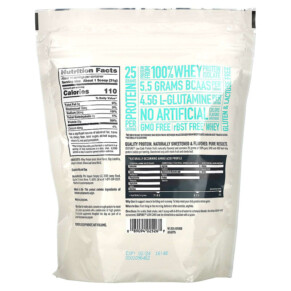 Thành phần vi chất của Isopure Low Carb Protein Powder Tahitian Vanilla 1 lb (454 g) 089094025267