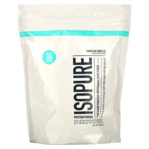 Thực phẩm chức năng Isopure Low Carb Protein Powder Tahitian Vanilla 1 lb (454 g) 089094025267